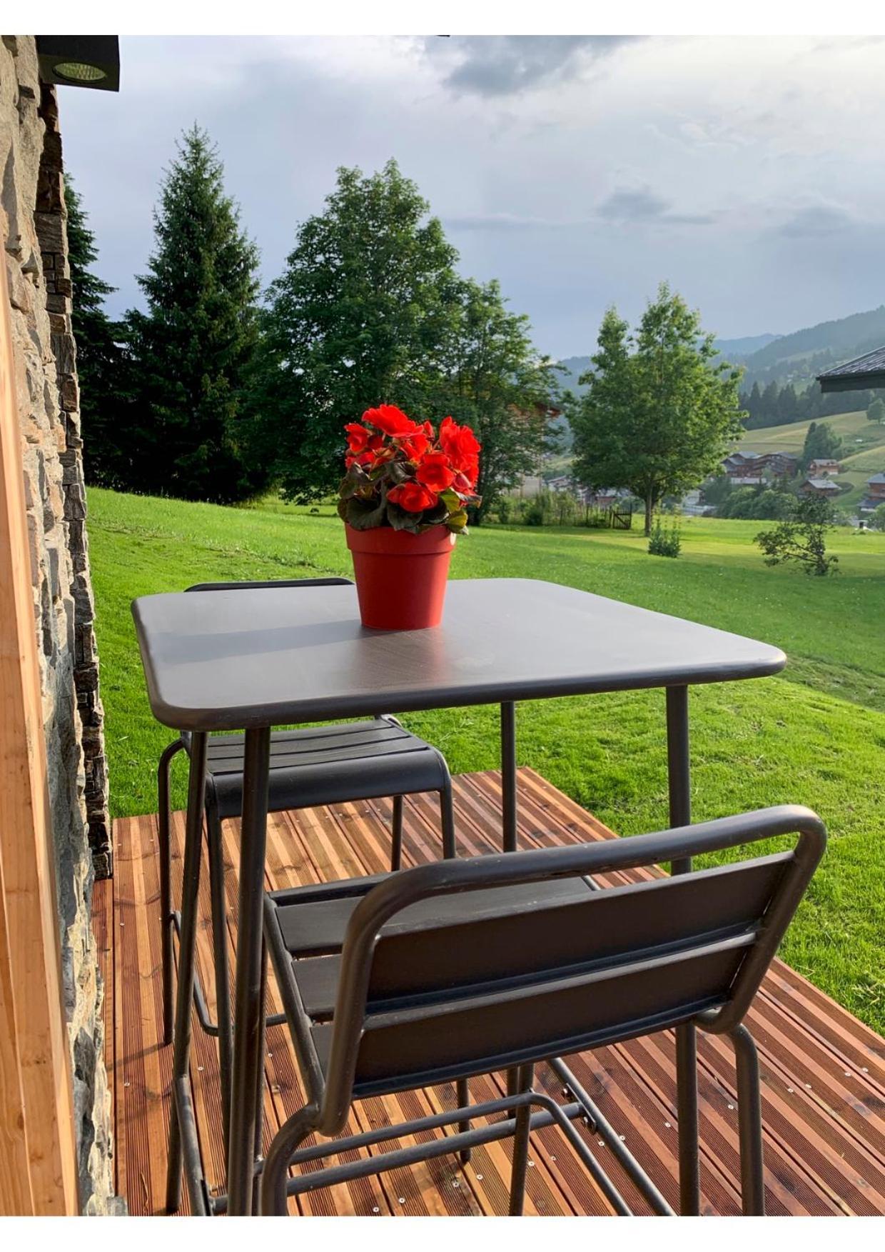 Appartement Le 351 Les Gets Exteriör bild