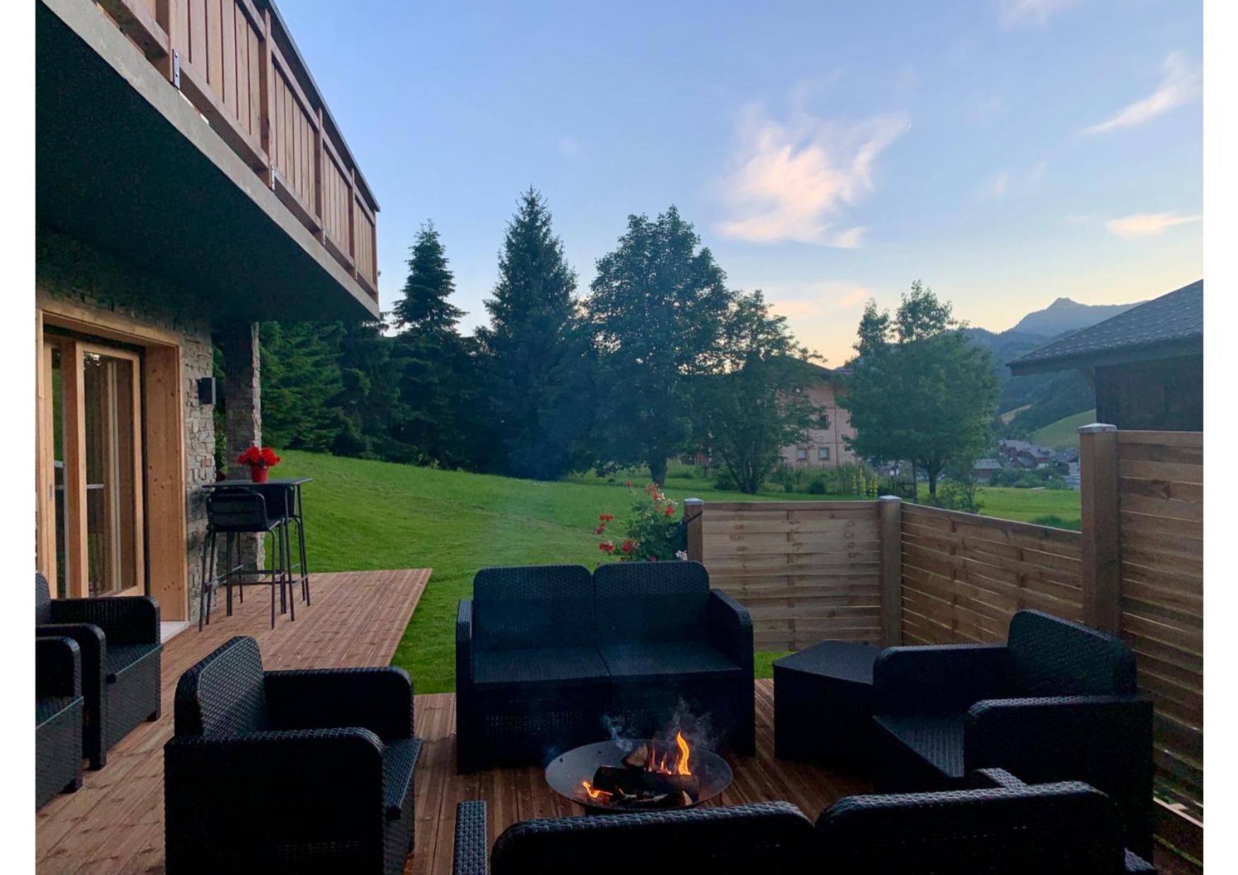 Appartement Le 351 Les Gets Exteriör bild