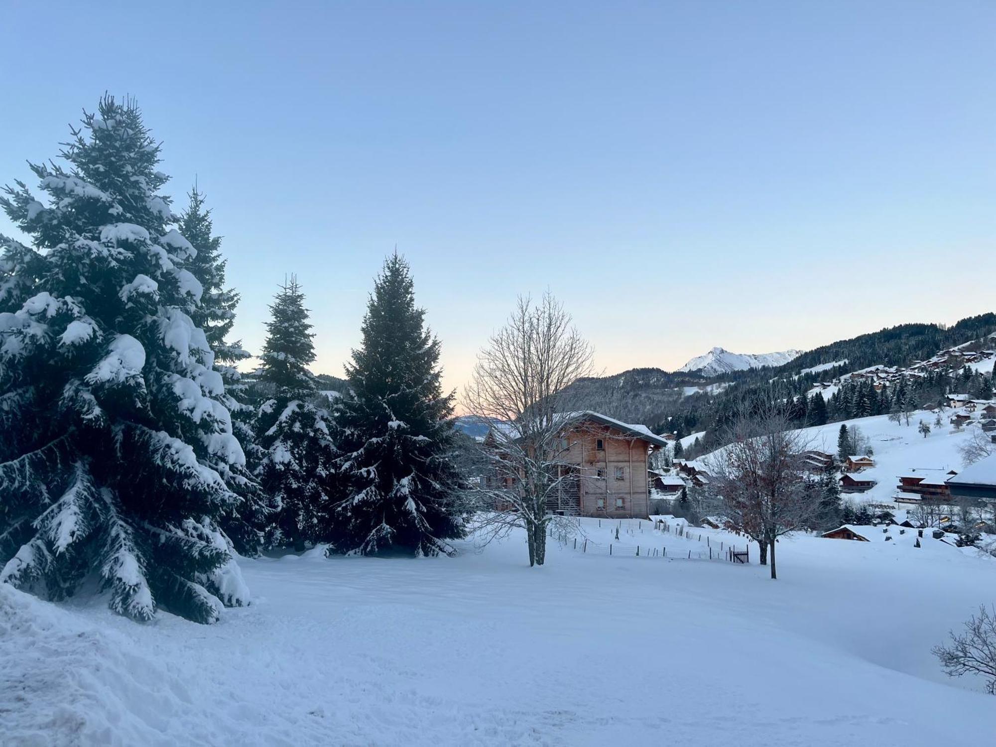 Appartement Le 351 Les Gets Exteriör bild
